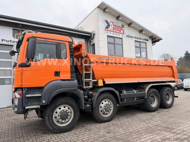 Camião basculante MAN 4xTGS 41.440/460 8X8 Meiller Muldenkipper DE