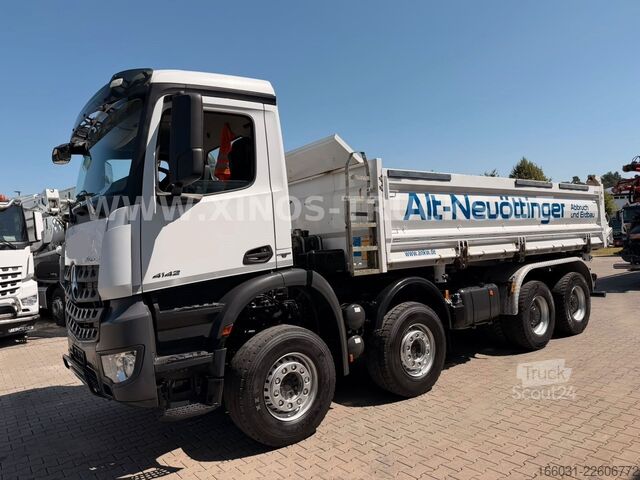 Damperli kamyon MERCEDES-BENZ Arocs 4142 8X4 KH-DSK Bordmatik 167.000km
