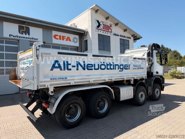 Damperli kamyon MERCEDES-BENZ Arocs 4142 8X4 KH-DSK Bordmatik 167.000km
