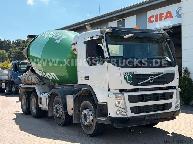 Beton mikser kamyonu VOLVO FM370 8X4 Liebherr 9m³ - EEV - 286.000km