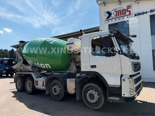 Beton mikser kamyonu VOLVO FM370 8X4 Liebherr 9m³ - EEV - 286.000km