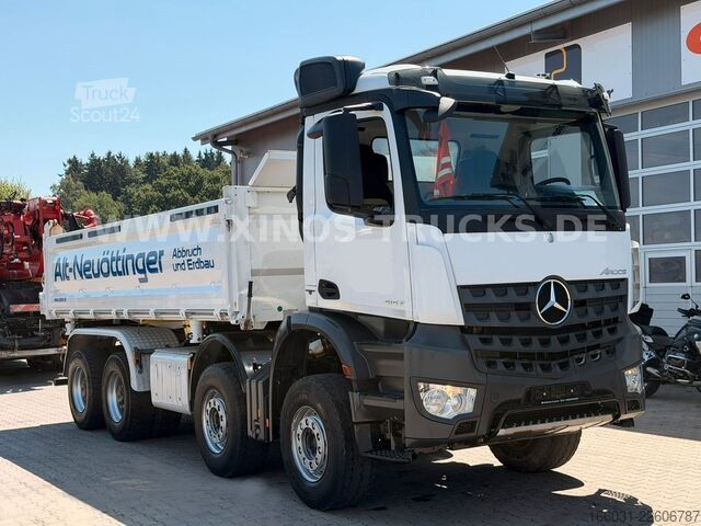 Трехсторонний самосвал MERCEDES-BENZ Arocs 4142 8X4 KH-DSK Bordmatik 167.000km