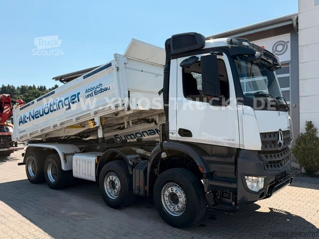 Трехсторонний самосвал MERCEDES-BENZ Arocs 4142 8X4 KH-DSK Bordmatik 167.000km