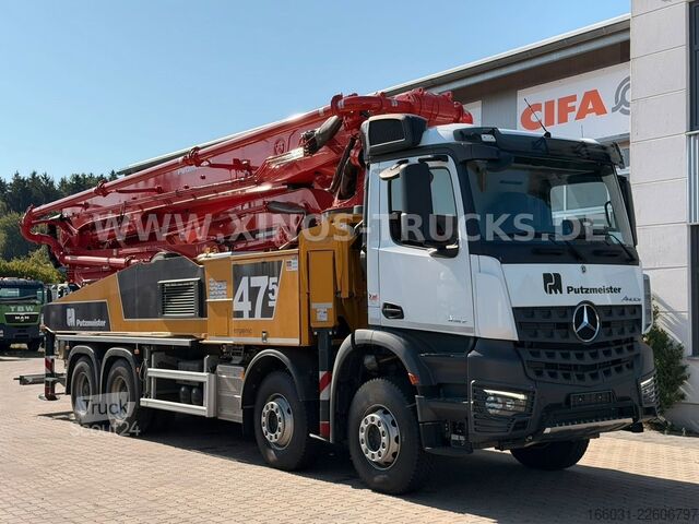 Tovornjak s črpalko za beton MERCEDES-BENZ Arocs 4142 EUR3 PUTZMEISTER BSF 47M/5 16.H