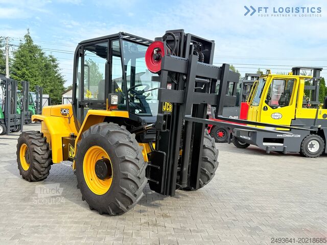 Carretilla elevadora todo terreno JCB 940 / TRIPLEX 4500 / FREE-LIFT NEW TIRES