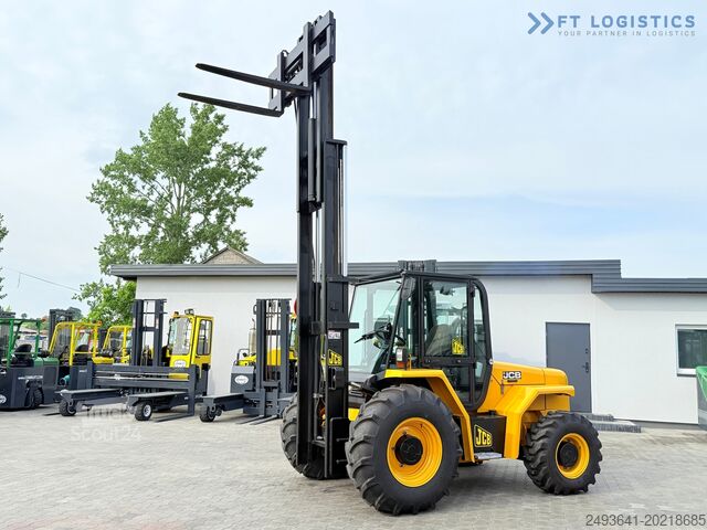 Carretilla elevadora todo terreno JCB 940 / TRIPLEX 4500 / FREE-LIFT NEW TIRES