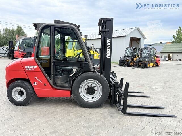 Gabelstapler für unwegsames Gelände Manitou MSI30 / DIESEL / DUPLEX 3350 / CABIN