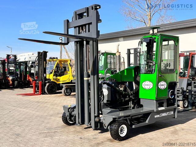 4-veis gaffeltruck Combilift C4000 / LPG / DUPLEX / 4500MM /FREE LIFT