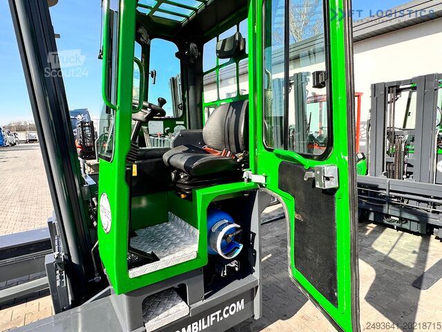 4-veis gaffeltruck Combilift C4000 / LPG / DUPLEX / 4500MM /FREE LIFT