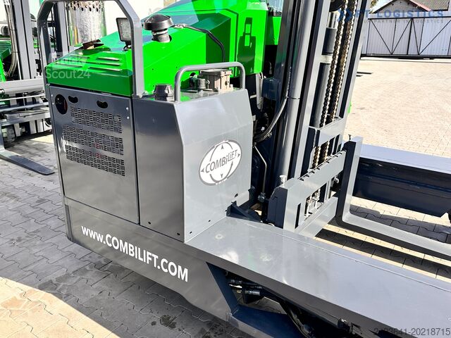 4-veis gaffeltruck Combilift C4000 / LPG / DUPLEX / 4500MM /FREE LIFT