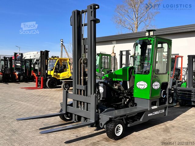 4-veis gaffeltruck Combilift C4000 / LPG / DUPLEX / 4500MM /FREE LIFT