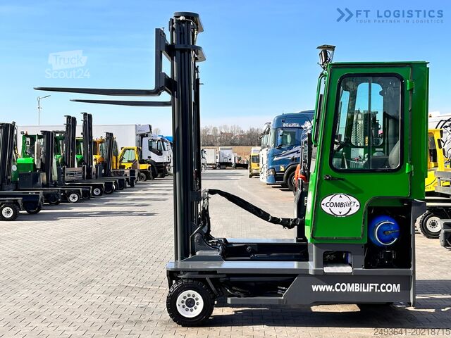 4-veis gaffeltruck Combilift C4000 / LPG / DUPLEX / 4500MM /FREE LIFT