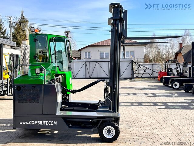 4-veis gaffeltruck Combilift C4000 / LPG / DUPLEX / 4500MM /FREE LIFT