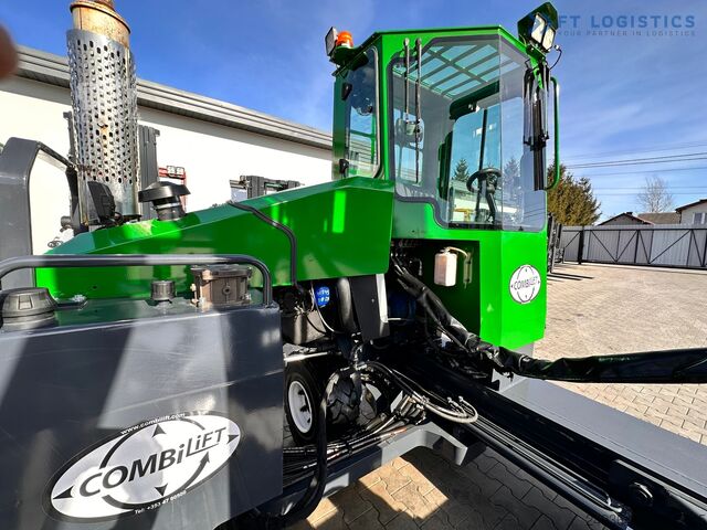 4-veis gaffeltruck Combilift C4000 / LPG / DUPLEX / 4500MM /FREE LIFT