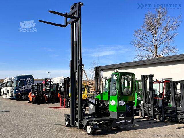4-veis gaffeltruck Combilift C4000 / LPG / DUPLEX / 4500MM /FREE LIFT