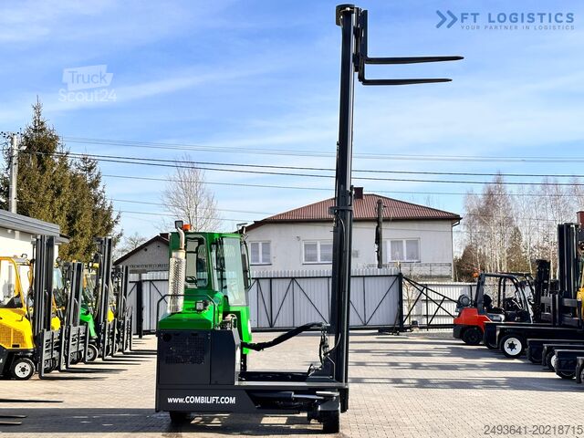 4-veis gaffeltruck Combilift C4000 / LPG / DUPLEX / 4500MM /FREE LIFT