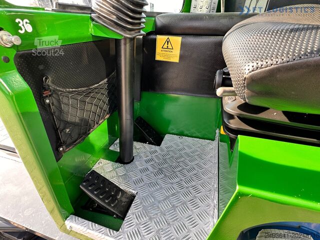 4-veis gaffeltruck Combilift C4000 / LPG / DUPLEX / 4500MM /FREE LIFT