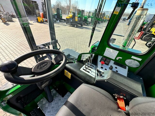 4-veis gaffeltruck Combilift C4000 / LPG / DUPLEX / 4500MM /FREE LIFT