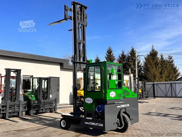 4-veis gaffeltruck Combilift C4000 / LPG / DUPLEX / 4500MM /FREE LIFT