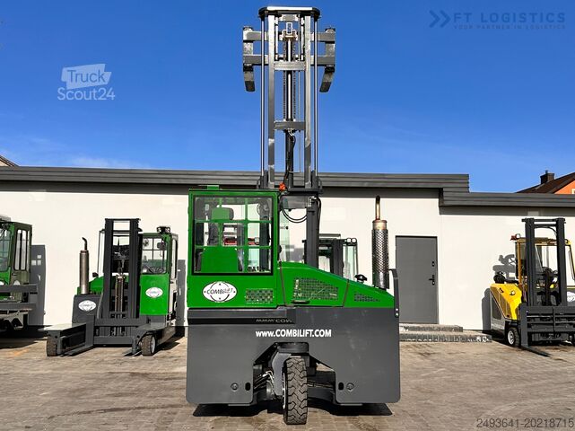 4-veis gaffeltruck Combilift C4000 / LPG / DUPLEX / 4500MM /FREE LIFT