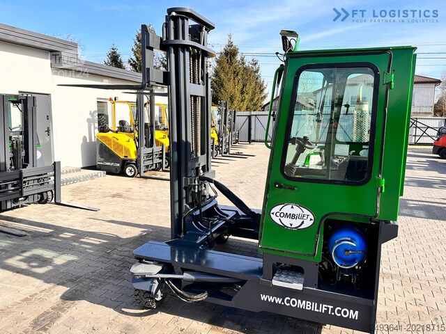 4-veis gaffeltruck Combilift C4000 / LPG / DUPLEX / 4500MM /FREE LIFT