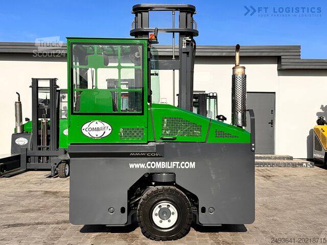 4-veis gaffeltruck Combilift C4000 / LPG / DUPLEX / 4500MM /FREE LIFT