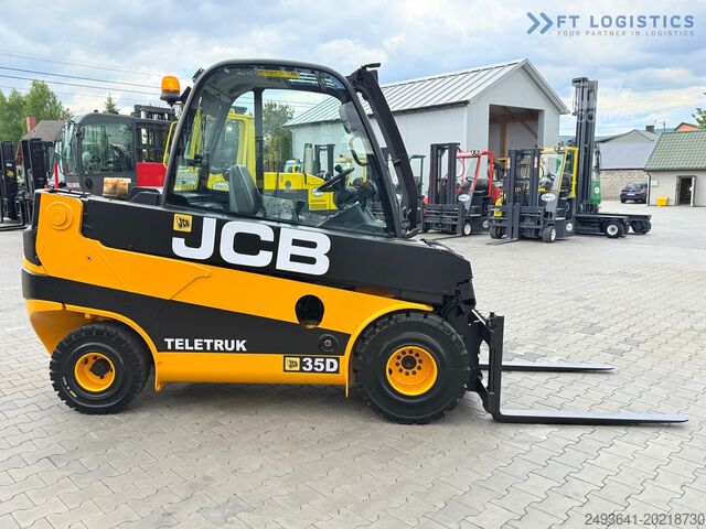 Teleskopski manipulator JCB TLT35D / DIESEL / CAB / NEW TYRES / 4450