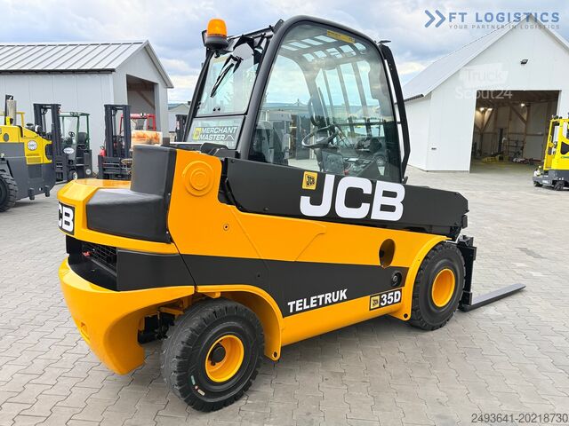 Teleskopski manipulator JCB TLT35D / DIESEL / CAB / NEW TYRES / 4450