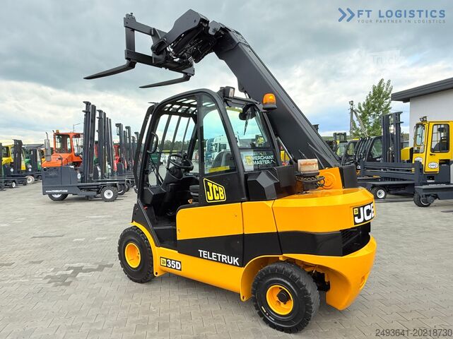 Teleskopski manipulator JCB TLT35D / DIESEL / CAB / NEW TYRES / 4450