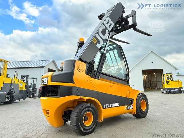 Teleskopski manipulator JCB TLT35D / DIESEL / CAB / NEW TYRES / 4450