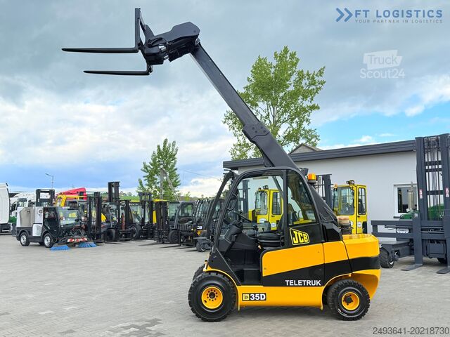 Teleskopski manipulator JCB TLT35D / DIESEL / CAB / NEW TYRES / 4450