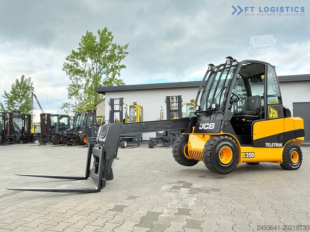 Teleskopski manipulator JCB TLT35D / DIESEL / CAB / NEW TYRES / 4450
