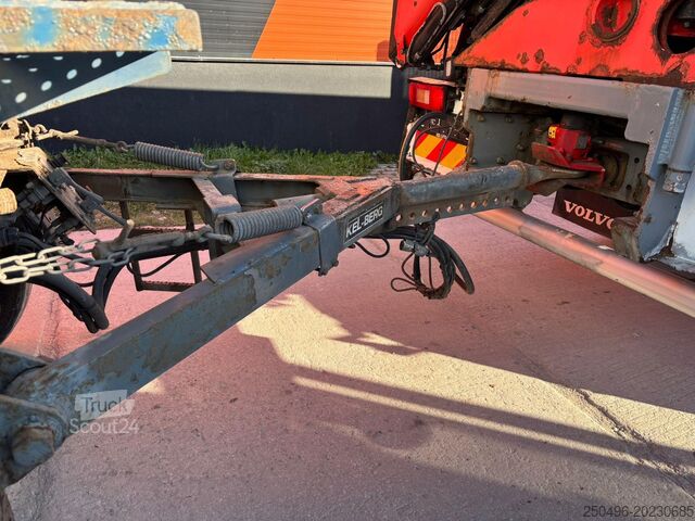Savivartis Kel-Berg D32B4 BPW AXLES / EXTENDABLE DRAWBAR / BOX L=76...