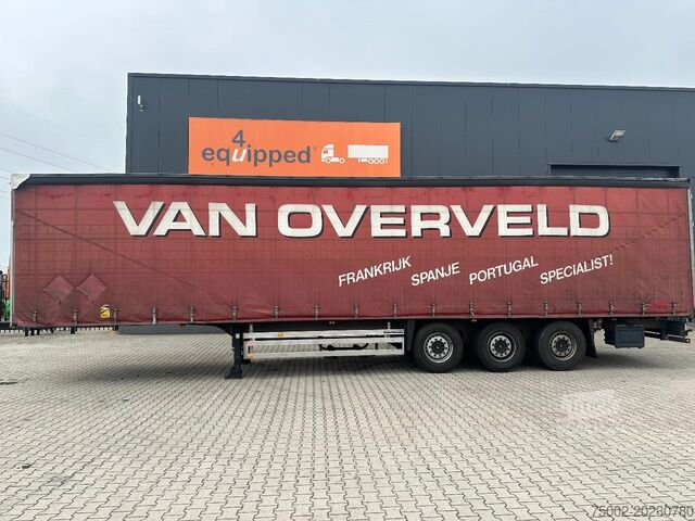 Stumdomi tentai Schmitz Cargobull discbrakes, 2x liftaxle, galvanized, Int. heigh...