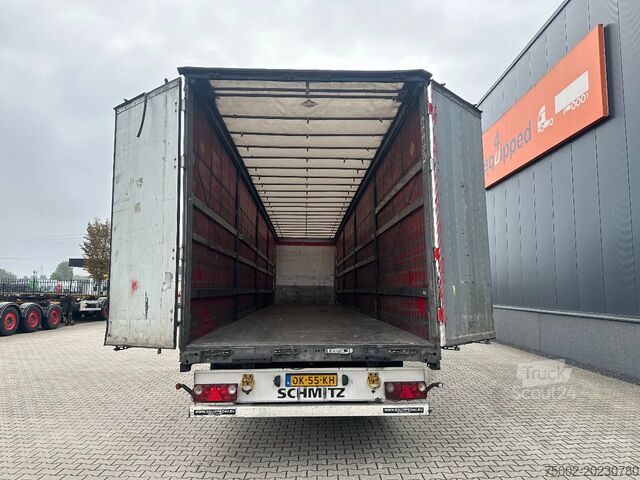 Stumdomi tentai Schmitz Cargobull discbrakes, 2x liftaxle, galvanized, Int. heigh...