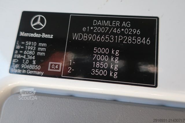 Magas tetős furgon MERCEDES-BENZ Sprinter II Kasten 516 CDI / Klima / Kamera /AHK