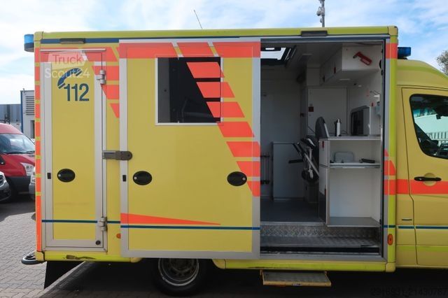 Brandbil MERCEDES-BENZ Sprinter 519 CDI RTW / 1. Hand /SHZ / Fzg Nr:A16