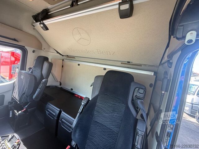 Ciężarówka z płaską platformą MERCEDES-BENZ ACTROS 2548 L Pritsche PALFINGER PK 34002*FLYJIB