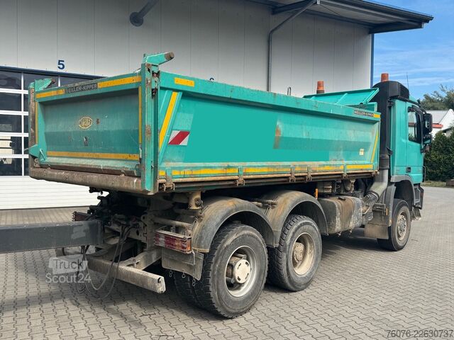 Tippbil MERCEDES-BENZ Actros 3344 AK 6x6 Allrad Meiller Bordmatik Klim