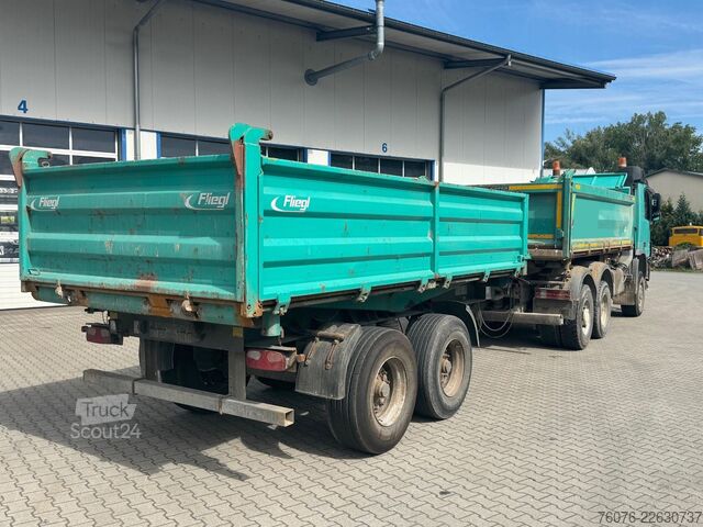 Tippbil MERCEDES-BENZ Actros 3344 AK 6x6 Allrad Meiller Bordmatik Klim
