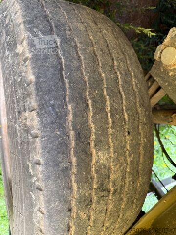 Dreiseitenkipper Anhänger FLIEGL 18t Tandem Stahl 3-Seiten Kipper
