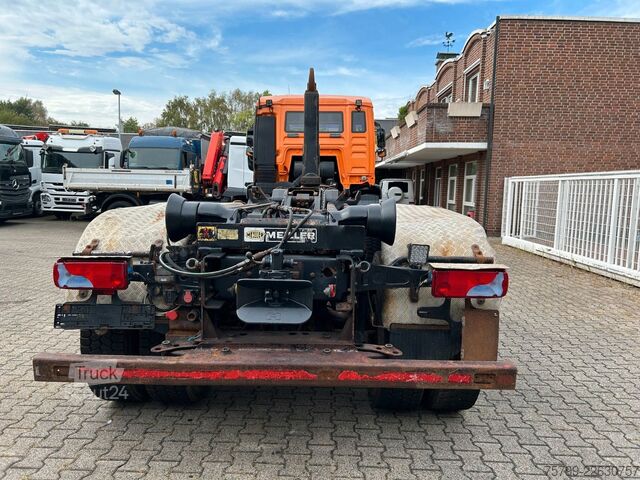 Haakarm vrachtwagen MAN TGA 26.400 MEILLER Abroller mit 13t Achsen 6x4