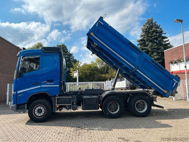 Camion basculante trilateral VOLVO FH 540 MEILLER 3Skipper + Bordmatik 6x4