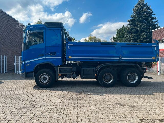 Camion basculante trilateral VOLVO FH 540 MEILLER 3Skipper + Bordmatik 6x4