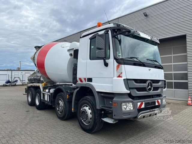 Автобетонозмішувач MERCEDES-BENZ Actros 3241 B 8x4  Betonmischer Deutsch Top Lieb