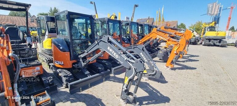 Minibagger HITACHI ZX23U- Sonderpreis!