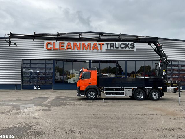 Vinç kamyonu Volvo FM 420 Euro 6 Hiab 40 Tonmeter laadkraan