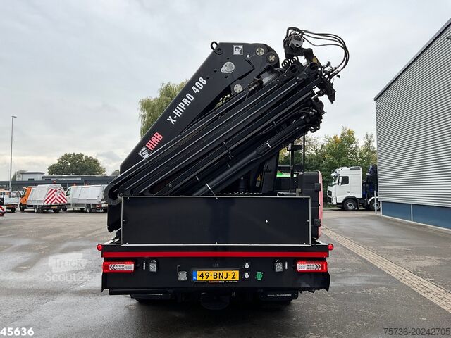 Camion cu macara Volvo FM 420 Euro 6 Hiab 40 Tonmeter laadkraan