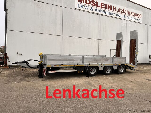 Remorque porte-engins surbaissée Möslein TT 31  31 t GG Tridem- Tieflader 3 Achs, gelenktNeufahrzeug