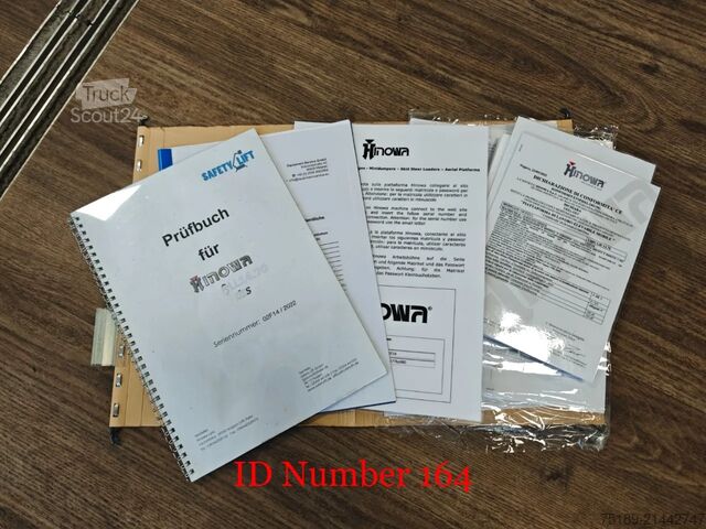 Leddbar teleskopisk arbeidsplattform Hinowa Lightlift 1470 3S